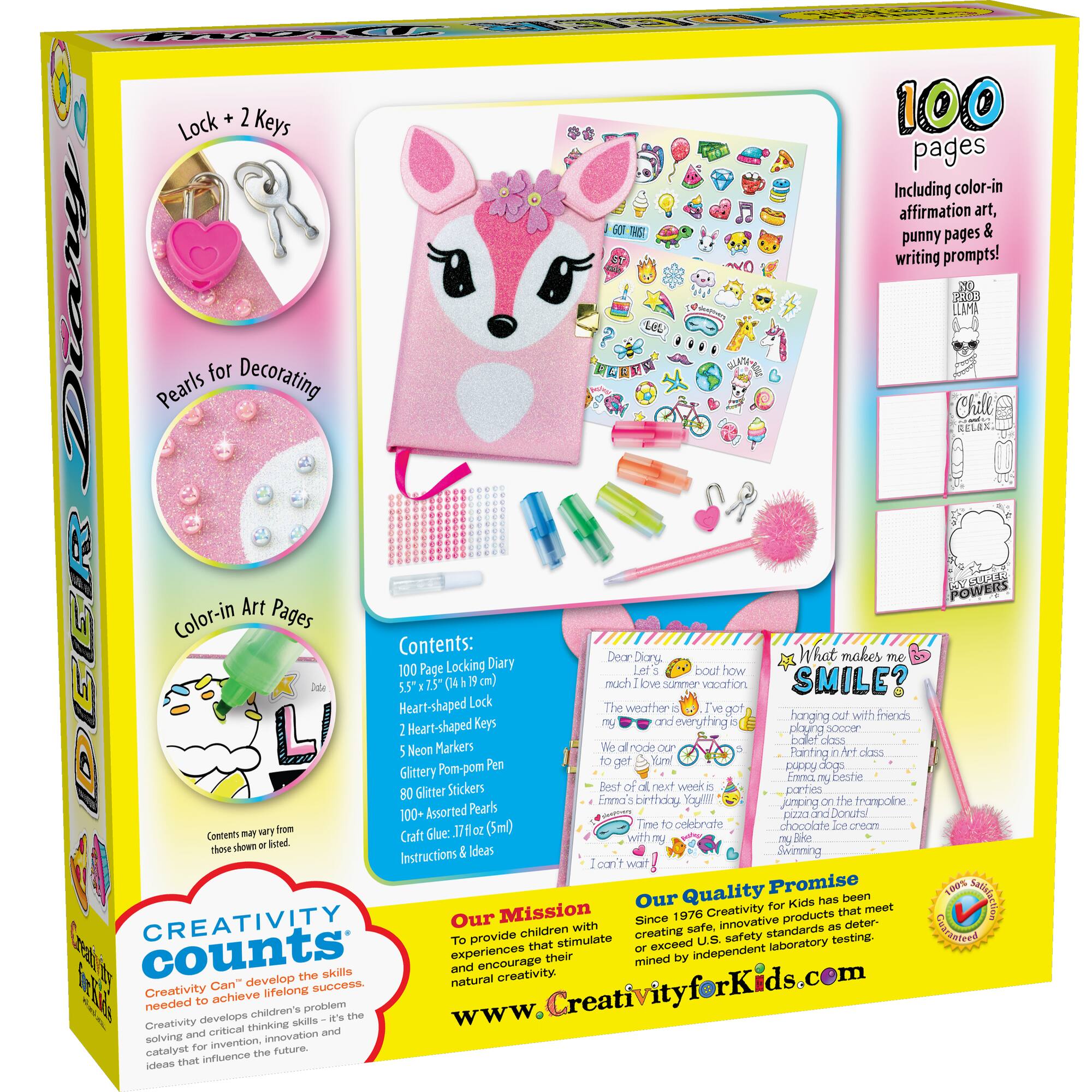 Creativity for Kids Deer Diary Kit